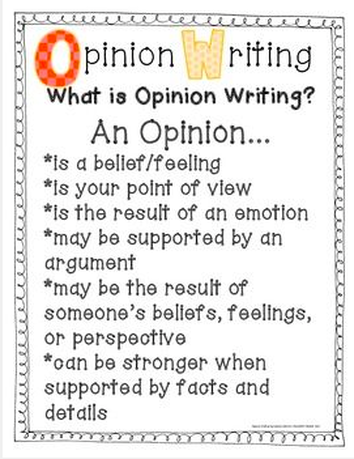 Opinion Writing - Lena's Leaders